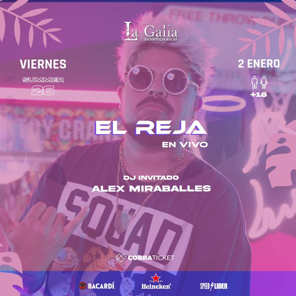 Viernes 2 - El Reja en vivo