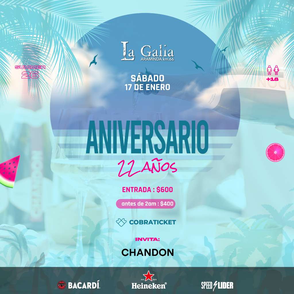 Aniversario 22 años