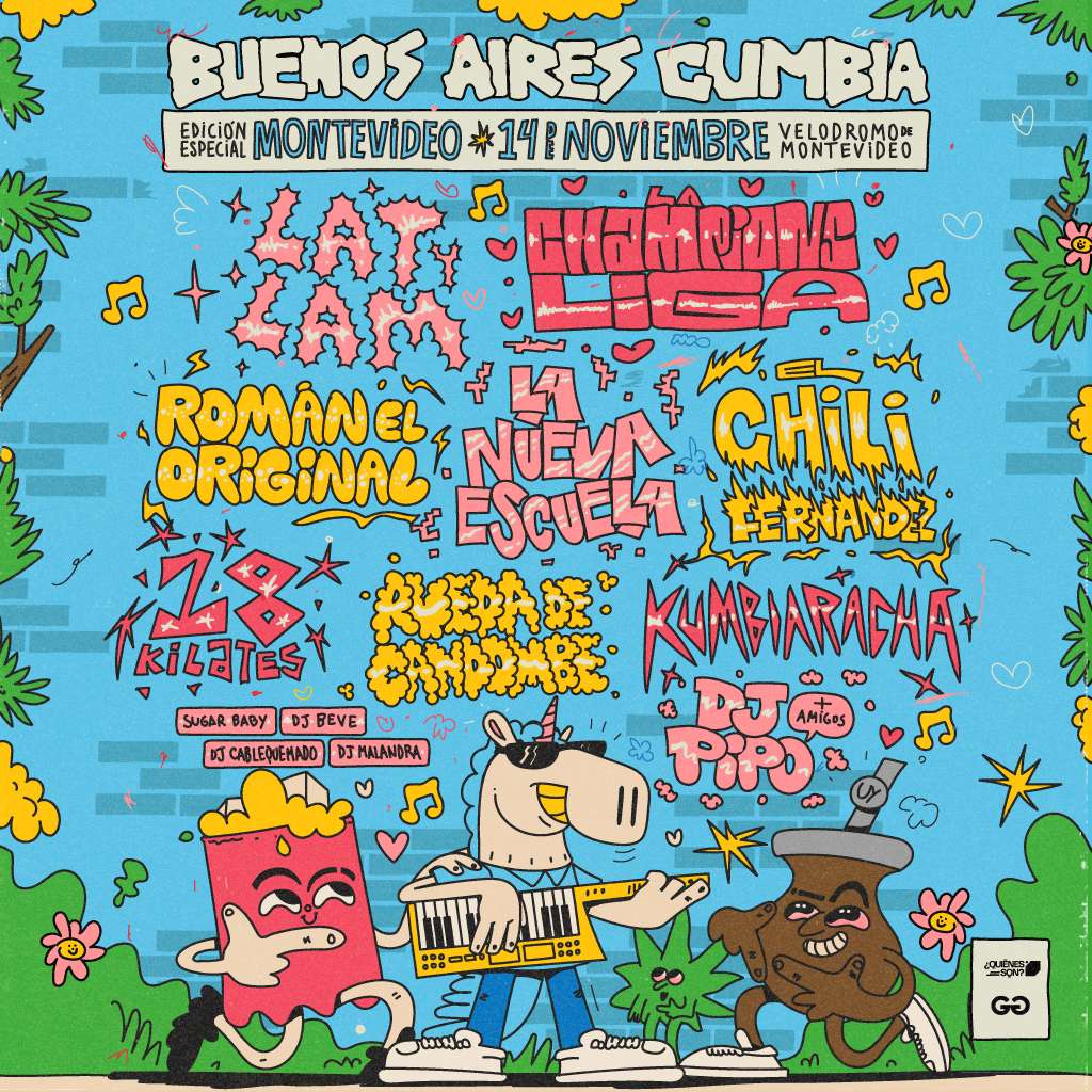 Bs As Cumbia edición Montevideo