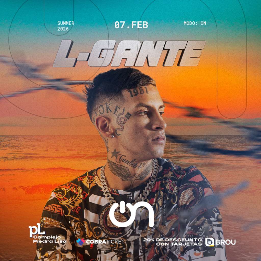 L-Gante en vivo!