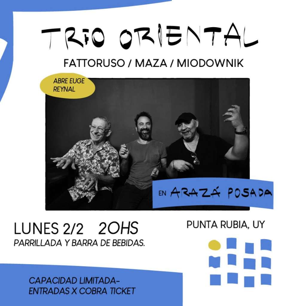 Trío Oriental en Arazá Posada 