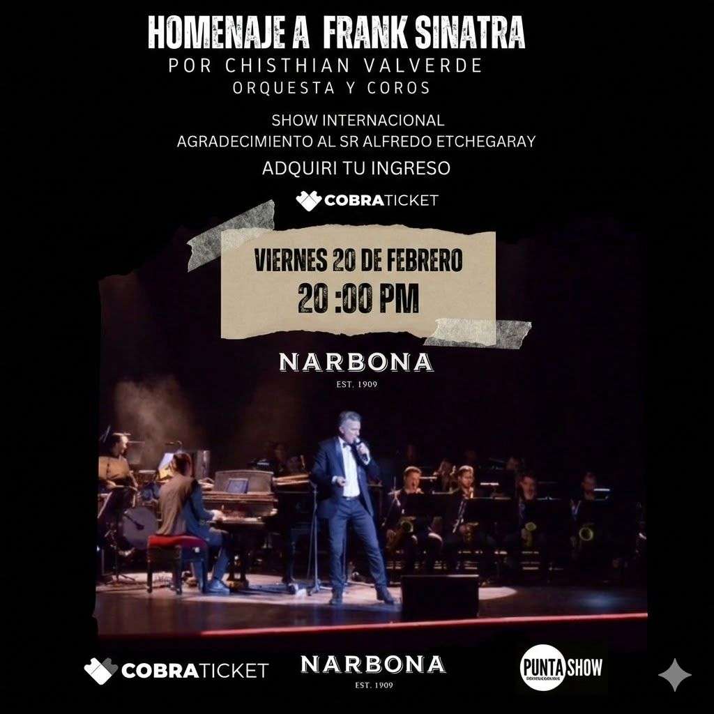 HOMENAJE A FRANK SINATRA - POR CHRISTIAN VALVERDE