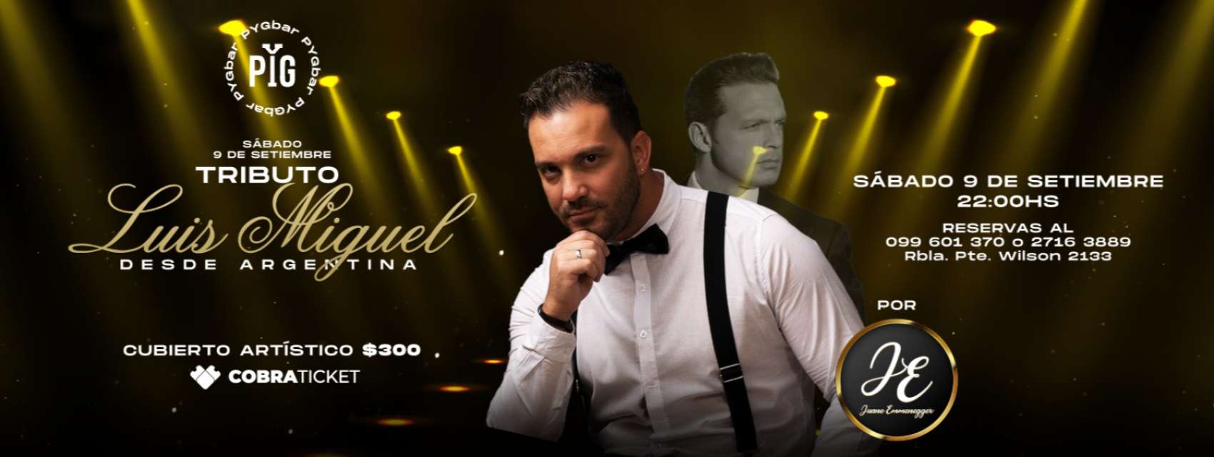 Tributo a Luis Miguel Juane Emmenegger CobraTicket