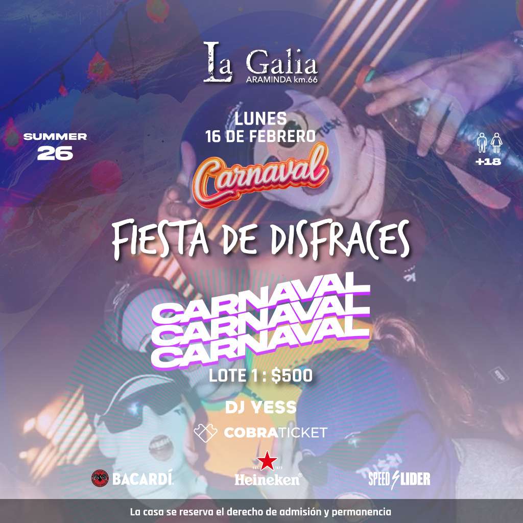 Fiesta de Disfraces - Dj Yess