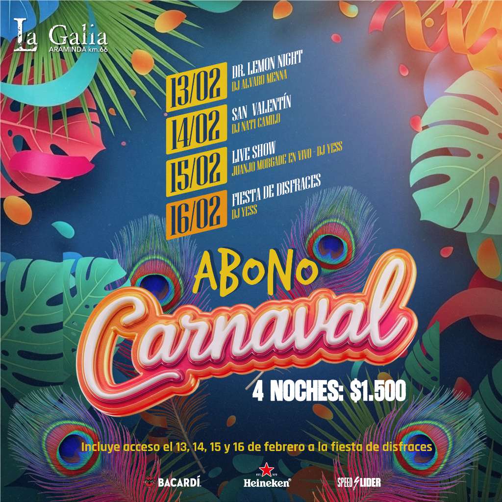 Pase Galo - 13, 14, 15 y 16 de Febrero