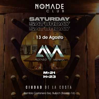 Nomade Club - Dj Alvaro Menna - 13 de Agosto