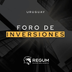 FORO DE INVERSIONES - URUGUAY