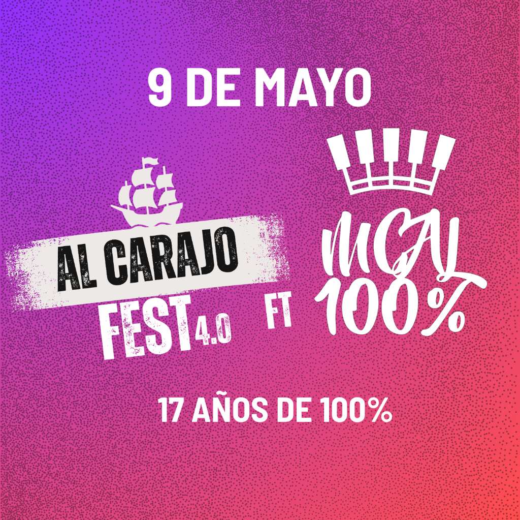 AL CARAJO FEST 4.0 ft MI CUMBIA AL 100%